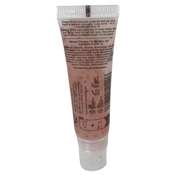 AVANT Hyaluronic Argan Oil PEONY SWEET ALMOND ROSE SUGAR LIP SCRUB 0.34 Oz NEW - Picture 2 of 3